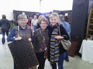 Me, Carole and Kari from Just a Little Bit Country in Waukesha, Wi.